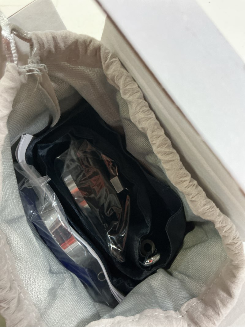 Condition photo showing New/Like New for lotfancy blood pressure cuff and stethoscope kit with d-ring, professional bp cuff standard adult size for nursing school, home, easy to use bp machine with carrying case zero calibrator, navy