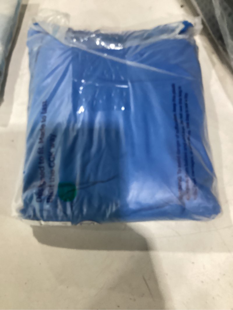 Condition photo showing Good Condition for twin size 3 piece sheet set - comfy breathable & cooling sheets - hotel luxury bed sheets for women and men - deep pockets, easy-fit, soft and wrinkle free sheets - royal blue oeko-tex bed sheet set 19 - royal blue twin