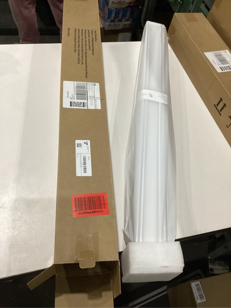 Condition photo showing New/Like New for GHV Cordless Zebra Blinds for Windows Flaxen Zebra Shades Light-Filtering Dual Layer for Home Office (34 in (W) x 64 in (H)) 34"W x 64"H