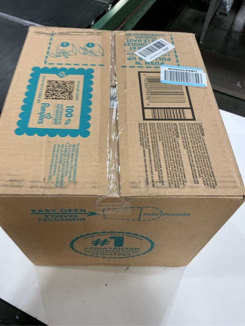 Condition photo showing New/Like New for Pampers Swaddlers Diapers, Size 1 (8-14 lbs), 198 Count, Absorbent, Keeps Baby Dry and Comfortable, Skin Safe Disposable Baby Diaper (Packaging May Vary) Size 1 198