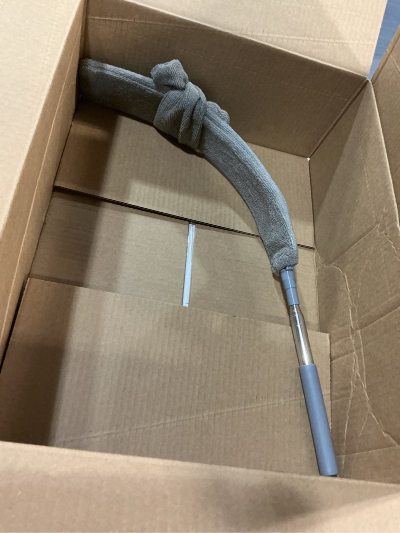 Condition photo showing Good Condition for retractable gap dust cleaner cleaning tools with 2 microfiber dusting cloths long handle 60inches washable and retractable duster brush for cleaning under appliances furniture couch fridge 4 pcs gap duster