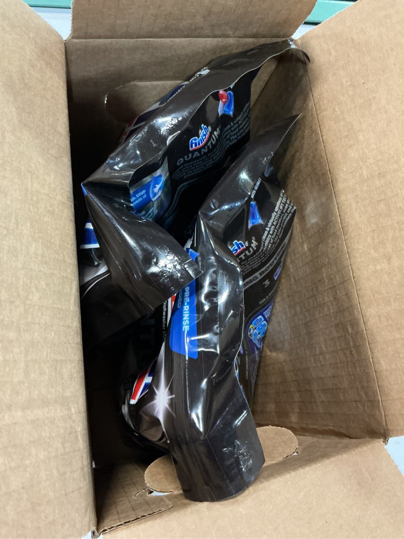 Condition photo showing New/Like New for finish quantum powerball dishwasher detergent tablets 100 ct.