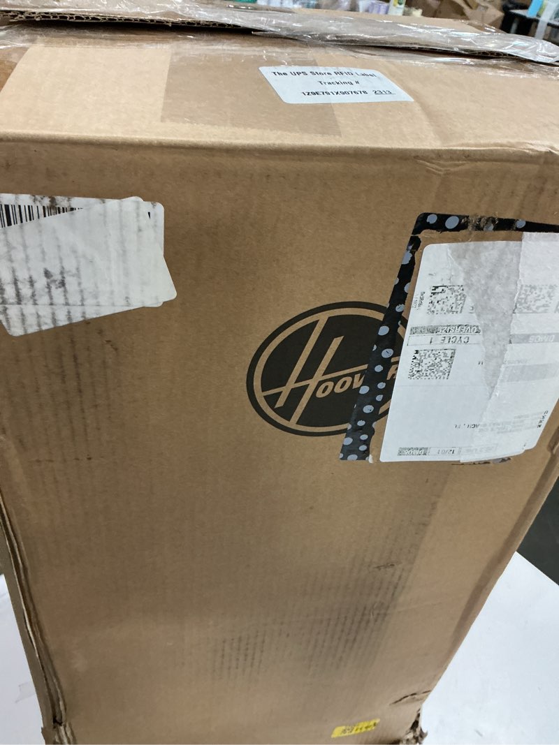 Condition photo showing As Is for Hoover MAXLife Pro Pet Swivel Vacuum Cleaner, Bagless Upright Vac, HEPA Media Filtration, MAXLife System, WindTunnel Technology, Corded Vacuum Cleaners for Home Use