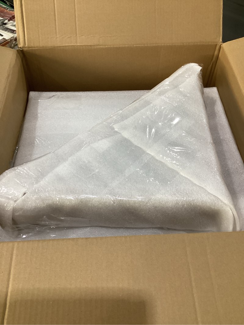 Condition photo showing As Is for Flag Display Case and Military Challenge Coin Display Case 7 Rows, Burial Flag Fit Folded 3'x5' Poker Chips Holder Wall Mount Removable 2 Groove Shelves, Wood Memorial Gifts (Mahogany)