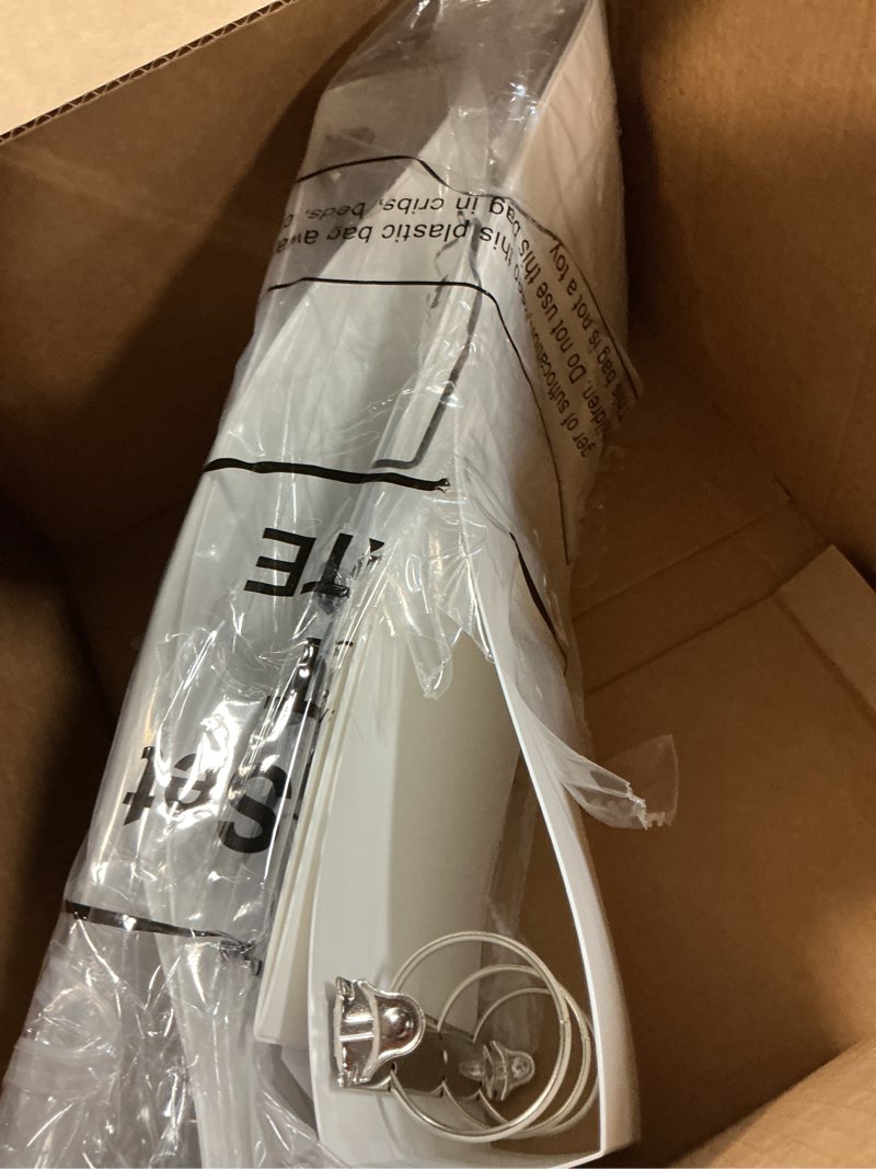 Condition photo showing Good Condition for 4 pcs 8.5'' x 14'' landscape 3 ring legal size binders 2 inch round ring binders heavy duty economy holds 8.5 '' x 14'' paper for artwork blueprints, office, home, work places (white) 4 white 2 inch