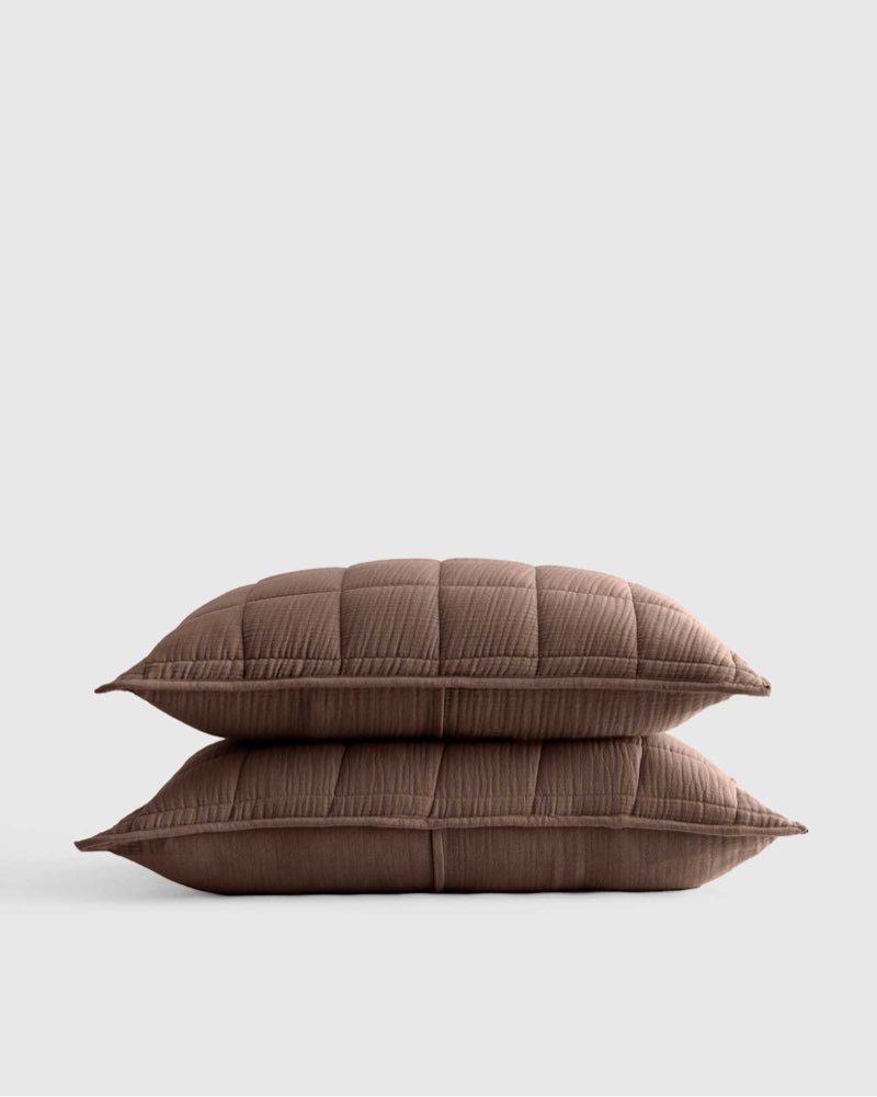european linen box quilted sham king quinse ((pillow case )) quinse 