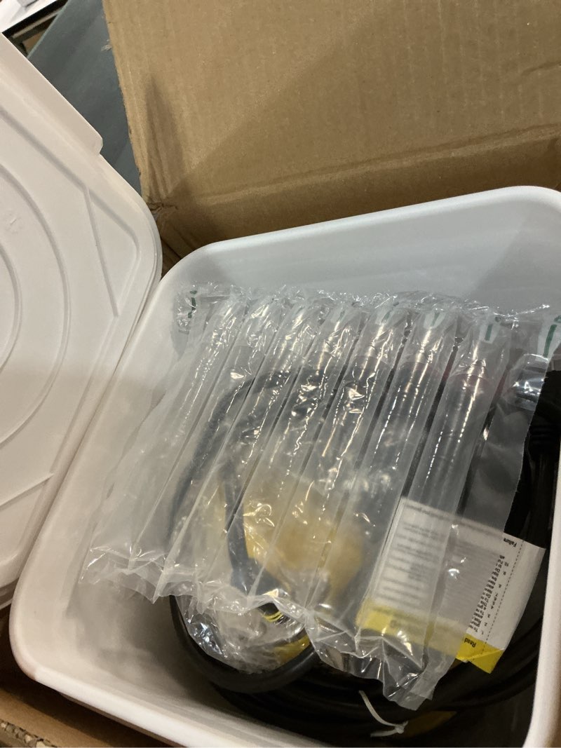 Condition photo showing Good Condition for Tankless Water Heater Flushing Kit Includes 1/6HP Submersible Sump Pump with Two Adapters & 3 Gallons Pail with Bucket Lid Opener & Two 1/2” Dia X 6’ PVC Hoses with Washers 0.17 Horsepower