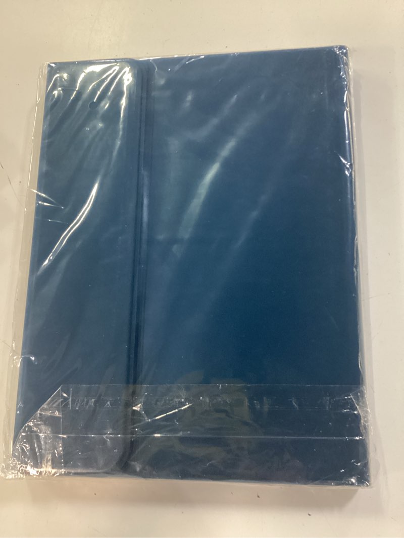 Condition photo showing New/Like New for harvopu compatible for ipad 11th 10th generation case with keyboard, folio cover with pencil holder, multi-touch trackpad, 7 color backlit, detachable keyboard for ipad (a16) 11th/10th gen (navy blue)
