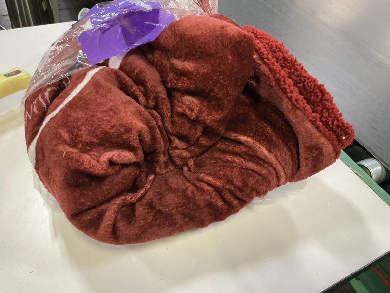 Condition photo showing Good Condition for dr pepper blanket xl (80” x 60”) – ultra soft fleece blanket for room decor aesthetic - red throw blanket for couch, bed & travel | home decor, funny for soda fans.