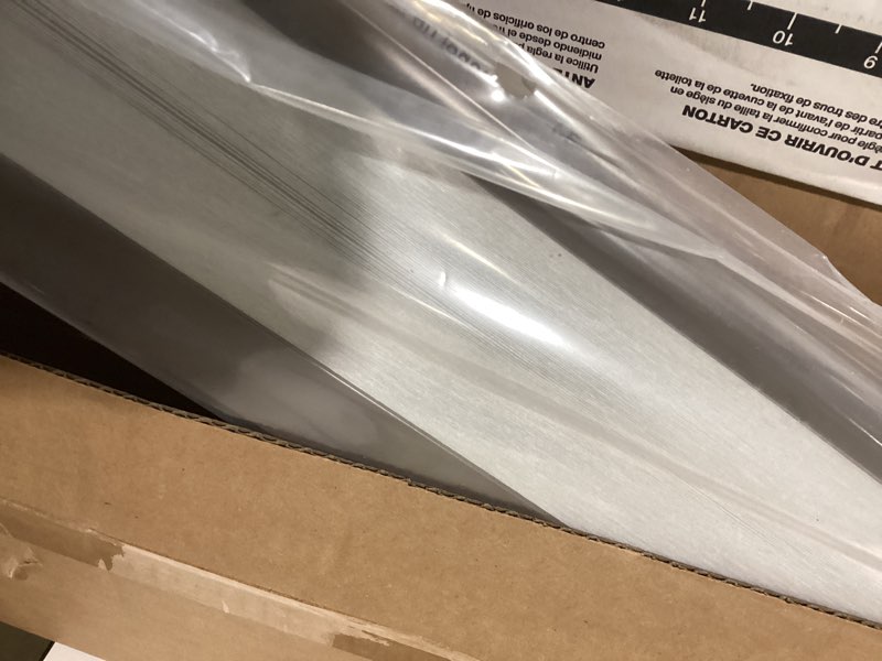 Condition photo showing Good Condition for LazBlinds Cordless Cellular Shades, No Tools No Drill Blackout Honeycomb Shades Pleated Blinds for Windows, 22" W x 64" H, Dark Coffee Blackout-dark Coffee 22'' W x 64'' H