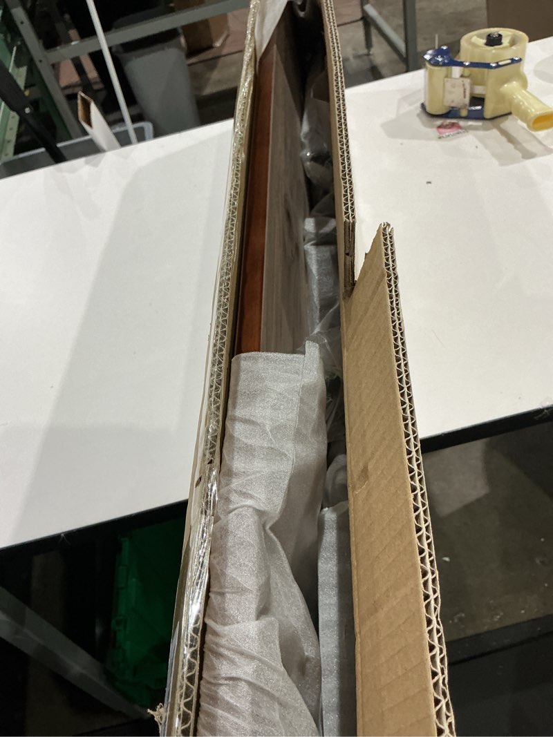 Condition photo showing Good Condition for not exact but similar to  clothes rack 60in, wall mounted garment racks with real walnut wood shelf, heavy duty hanging clothes rack, multi-purpose hanging rod, space-saving closet storage walnut 1t60ino
