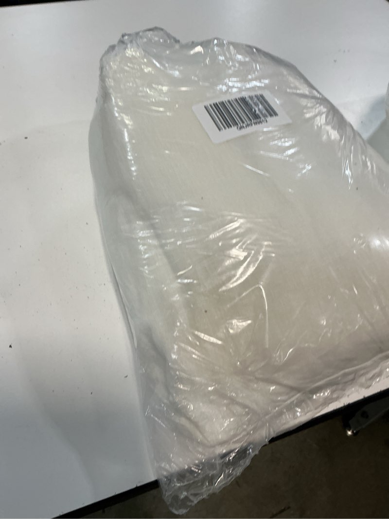 Condition photo showing Good Condition for european linen duvet cover set, king/cal king, ivory