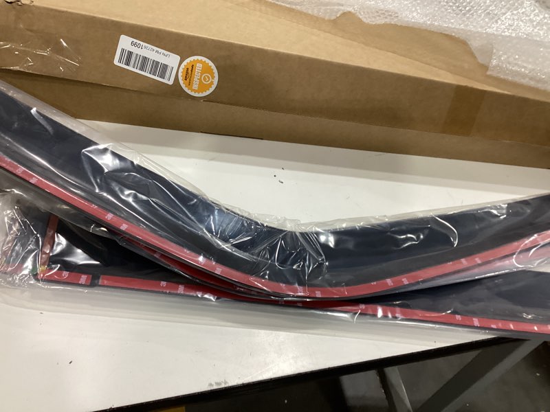 Condition photo showing Good Condition for window visor 4pcs sun rain deflector guard front rear left driver right passenger upper side tape on external style acrylic smoke tinted for nissan for maxima 2004-2008