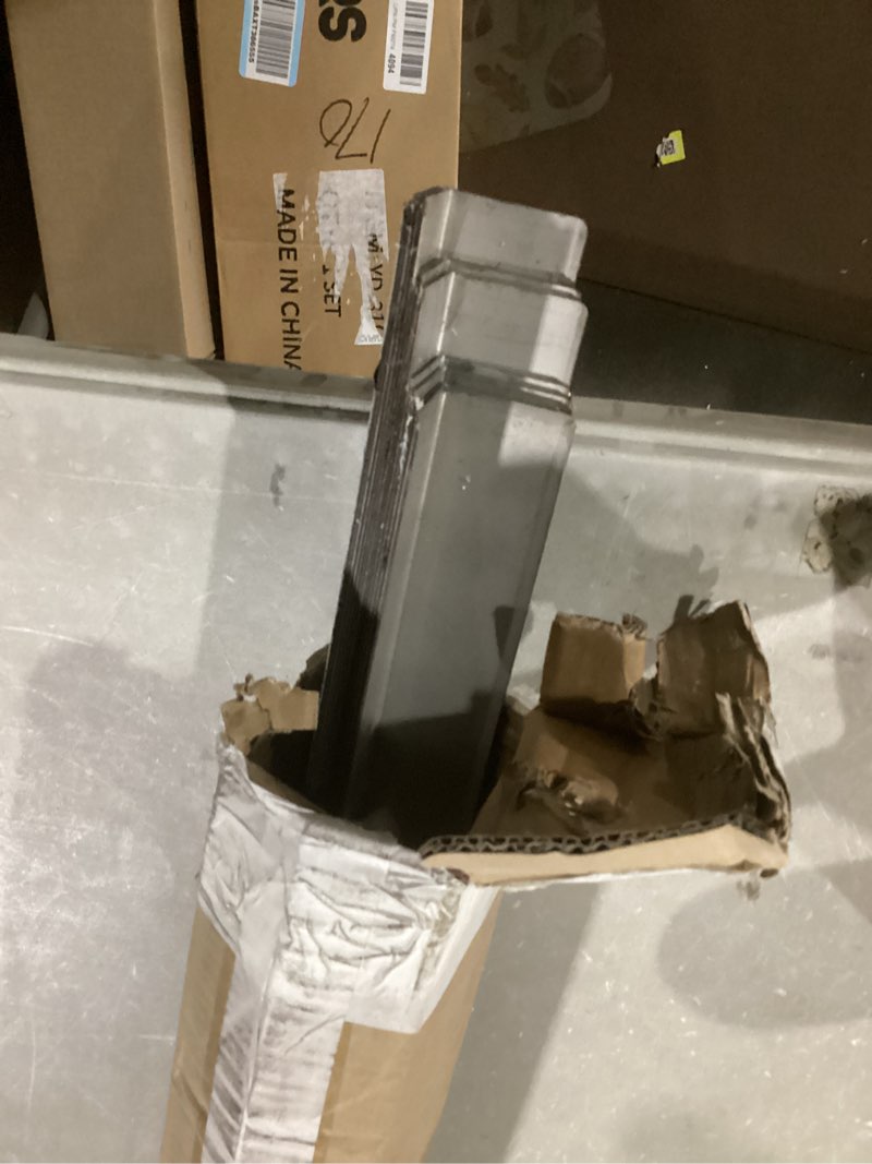 GUANGZHUBS 12-Piece Set, Extra Thick (1mm) Stainless Steel 90° Wall Corner Guards, 2×2×48 Inches, fo