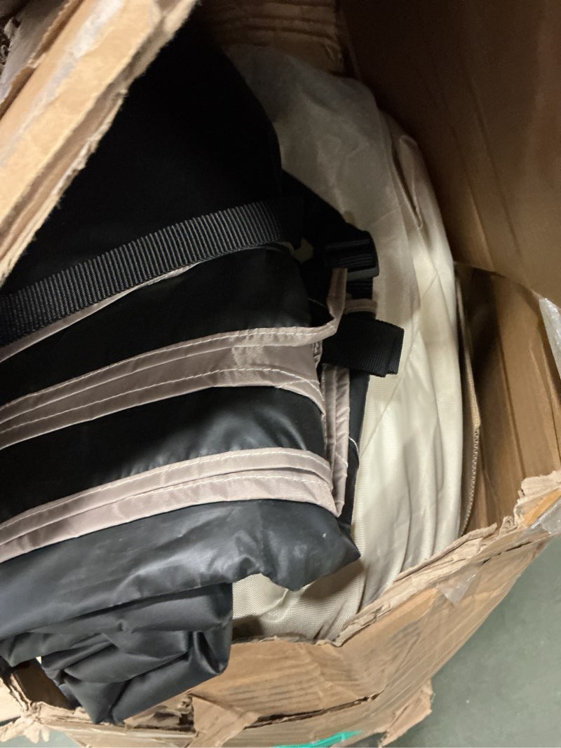 Condition photo showing As Is for 2025 Upgraded Waterproof Inflatable Camping Tent, Large Blow-Up Air Tent, No Assembly Needed Luxury Glamping House, Oxford Fabric