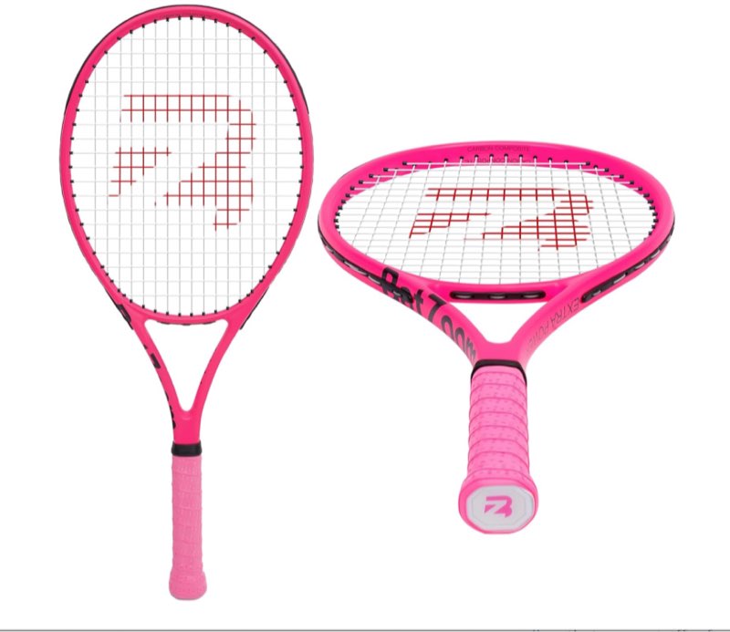 BatZoom Tennis Racket for Beginners & Adults - Lightweight Graphite Racquet with Comfortable Grip | Shock Reduction Technology | Includes Carrying Bag