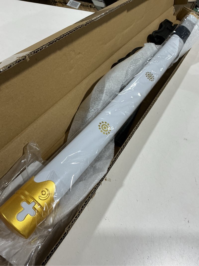 Condition photo showing As Is for Anime Sword 41 inch,Zoro Sword/wado ichimonji Sword/Anime Original Texture,for Role-Playing and Collection, with One Display Stand