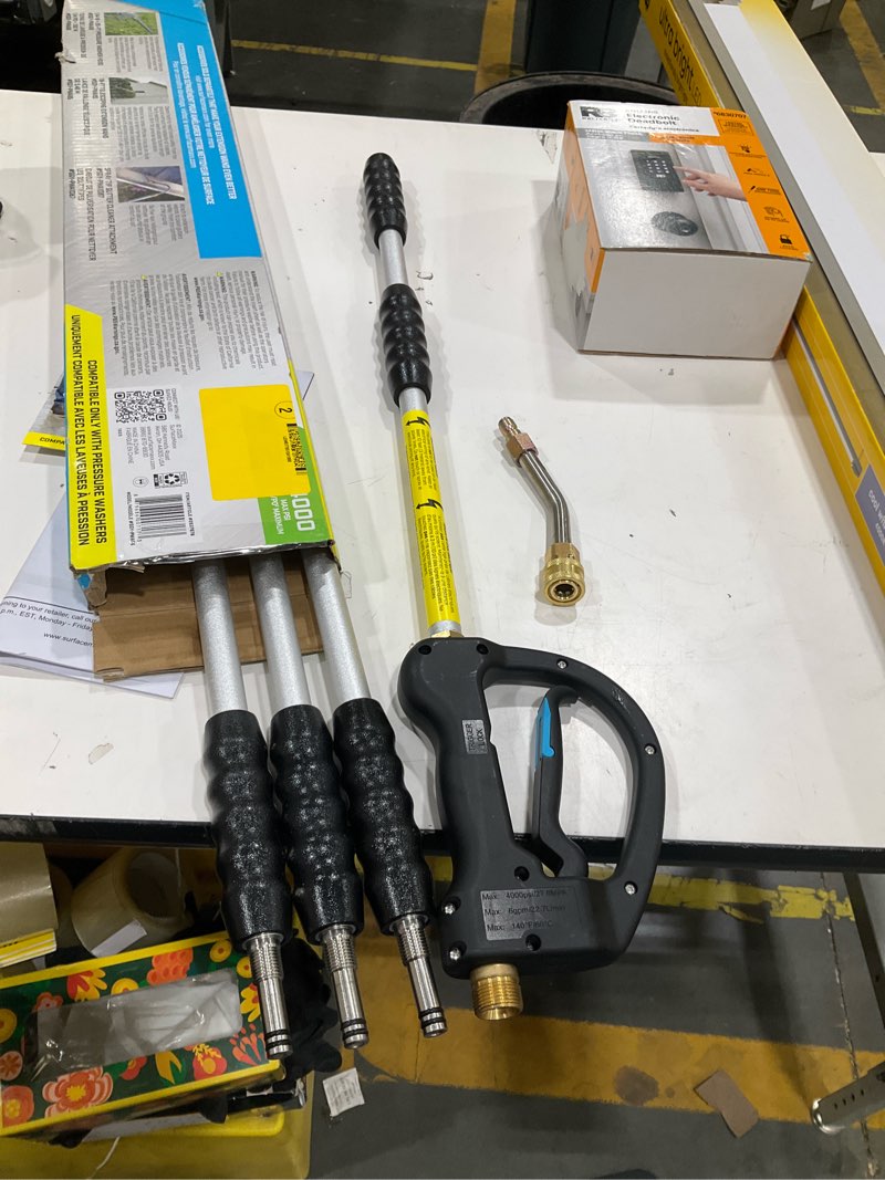 Condition photo showing Good Condition for surfacemaxx 9 ft. l extended reach wands 4000 psi