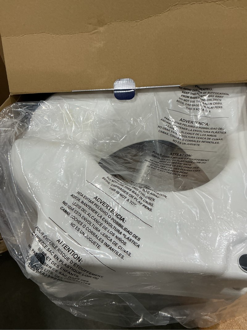 Condition photo showing Good Condition for drive medical 2-in-1 raised toilet seat with removable padded arms - elevated bathroom safety support - secure locking attachment - easy height assistance - durable construction, standard toilets