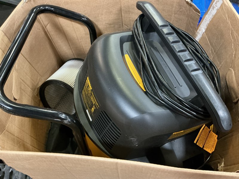 Condition photo showing Good Condition for dewalt stealthsonic quiet 16-gallon 6.5 hp corded wet/dry shop vacuum with accessories included