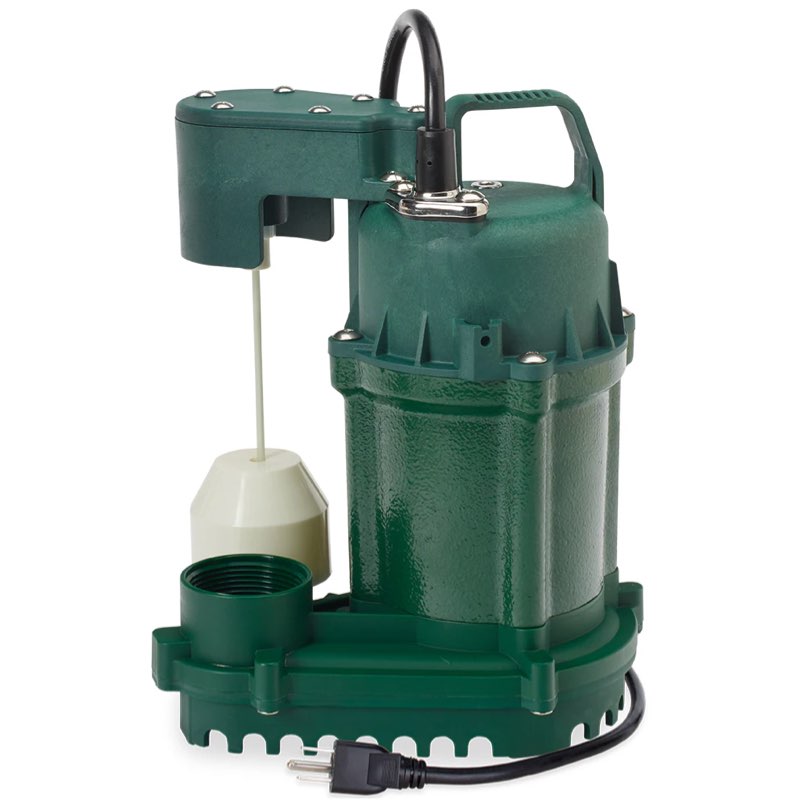 Zoeller 1/3-HP 115 -Volt 42-Gallon Cast iron Submersible sump pump
