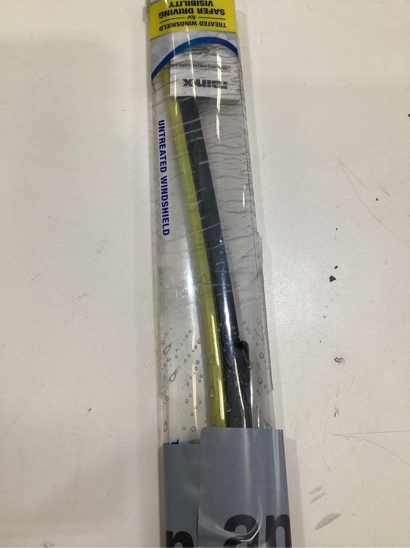 Condition photo showing As Is for rain-x 5079282-2 latitude 2-in-1 water repellent wiper blades, 28 inch windshield wipers (pack of 1), automotive replacement windshield wiper blades with patented repellency formula 28" latitude