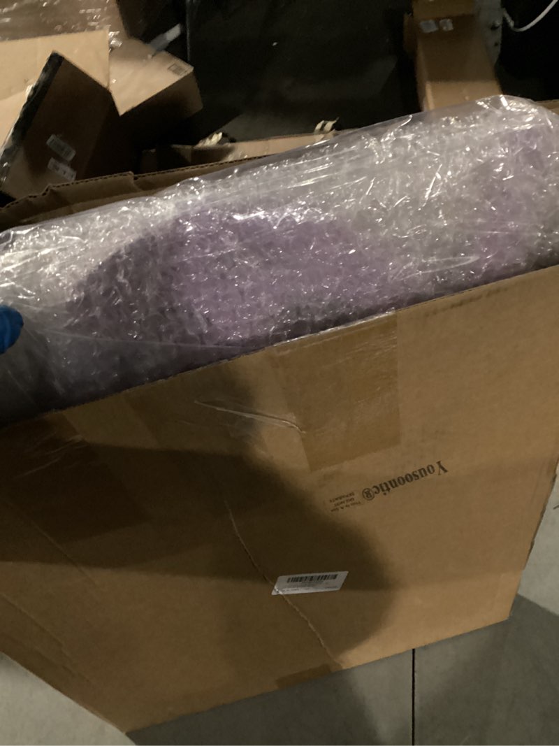 Condition photo showing New/Like New for Yousoontic 2 Pcs Large Wood Butterfly Prop 20 Inch and 17.5 Inch Butterfly Standing Wings Cutout Backdrop Decoration for Birthday Baby Shower Wedding Party (Purple) 20" and 17.5" Purple