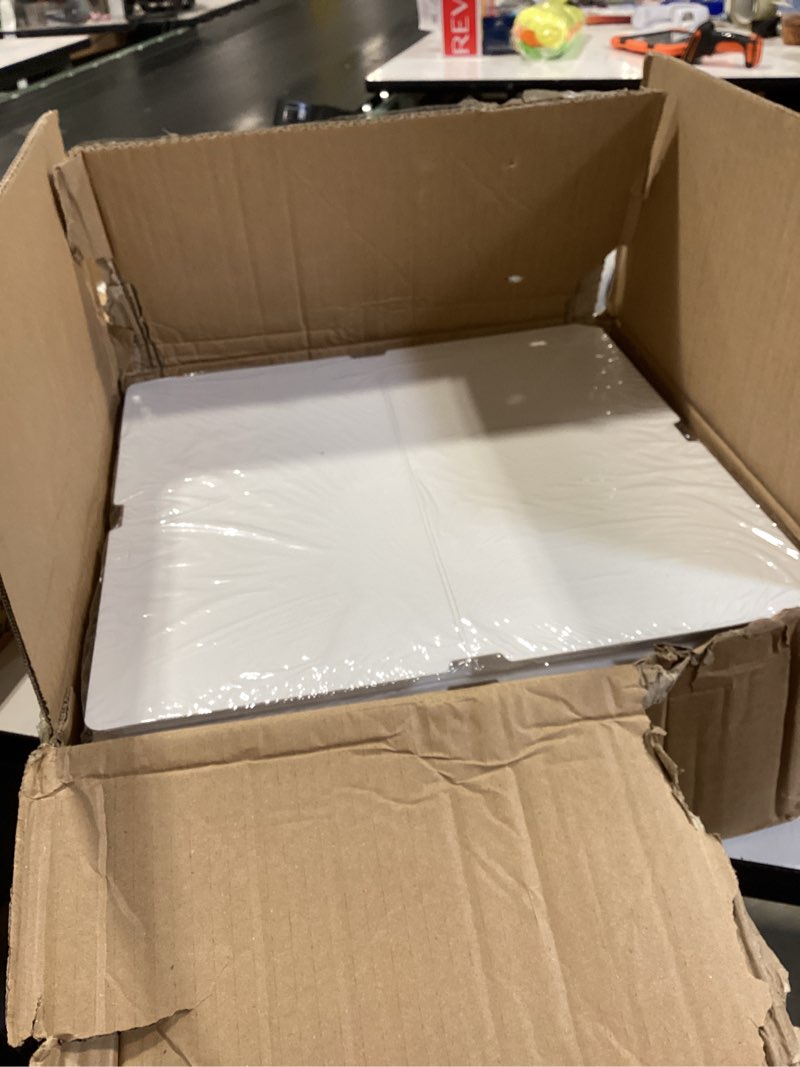 Condition photo showing Good Condition for xininsun 14x14x12inch clear cake box with ribbon,12inch14inch tall cake boxes for tiered cakes,layer cake carrier,disposable cake containers for wedding birthday party and gift display-white