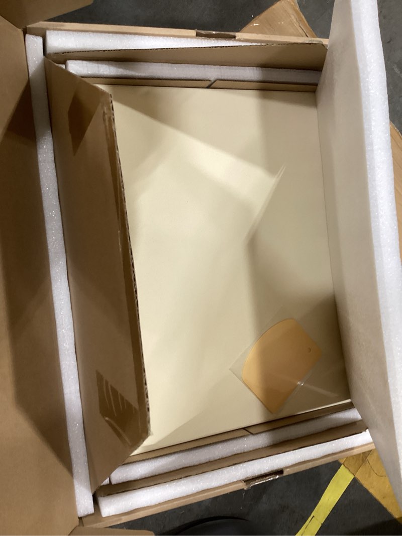 Condition photo showing Good Condition for unicook large rectangular pizza stone for oven and grill 20" x 16" x 0.6", thermal shock resistant cordierite baking stone, ideal for baking crispy pizzas, bread and cookies, dough cutter included 20 x 16 inch