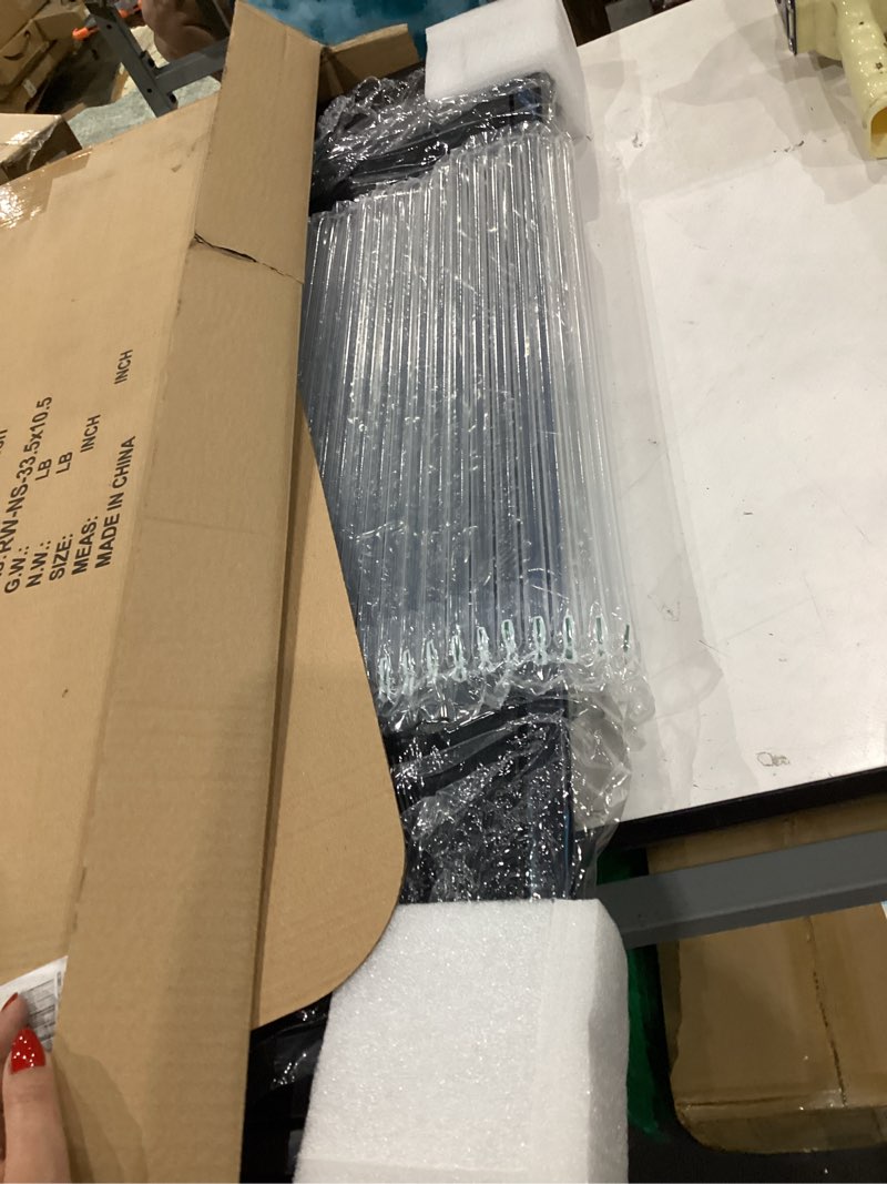 Condition photo showing New/Like New for new breathable rv window for rainy days, 35" x 12" tinted rv window with net screen and trim ring, fit for 2" thickness wall, dot approved, small opening angle for anti-theft 35x12in