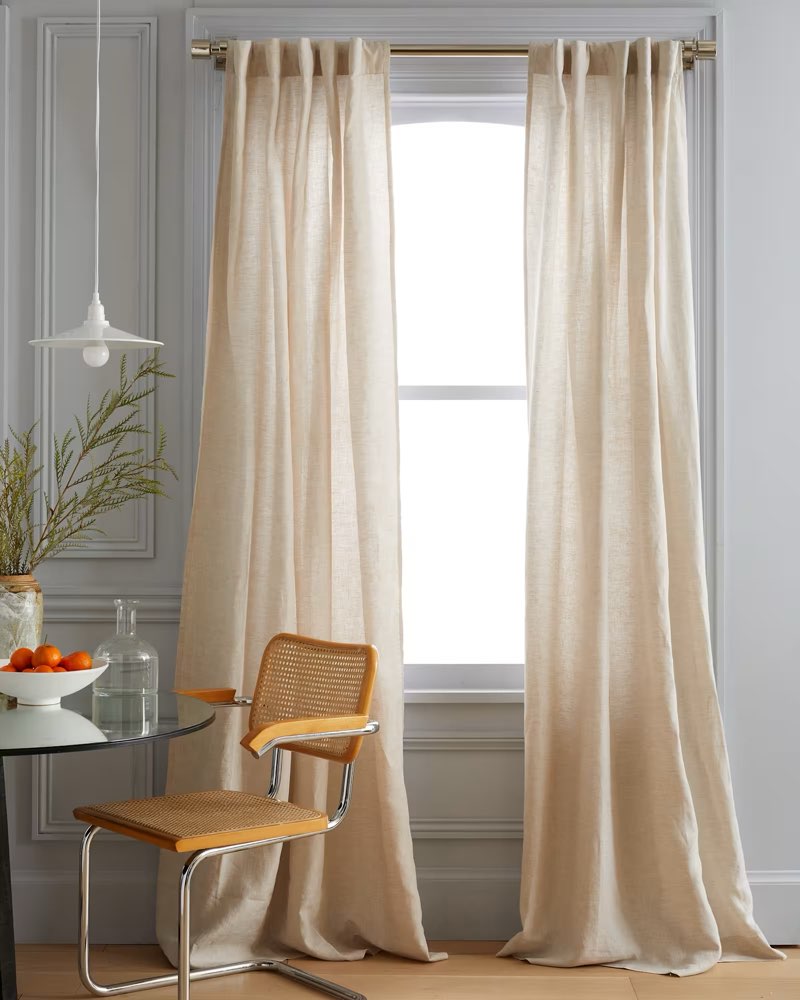 European Linen Curtain