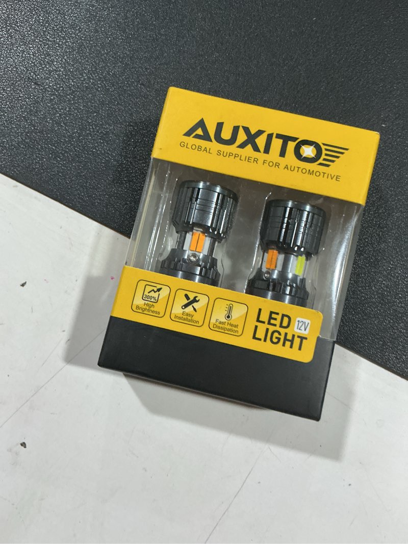 auxito canbus 1157 switchback led bulbs 2357 2057 7528 bay15d dual color amber/white anti hyper flas