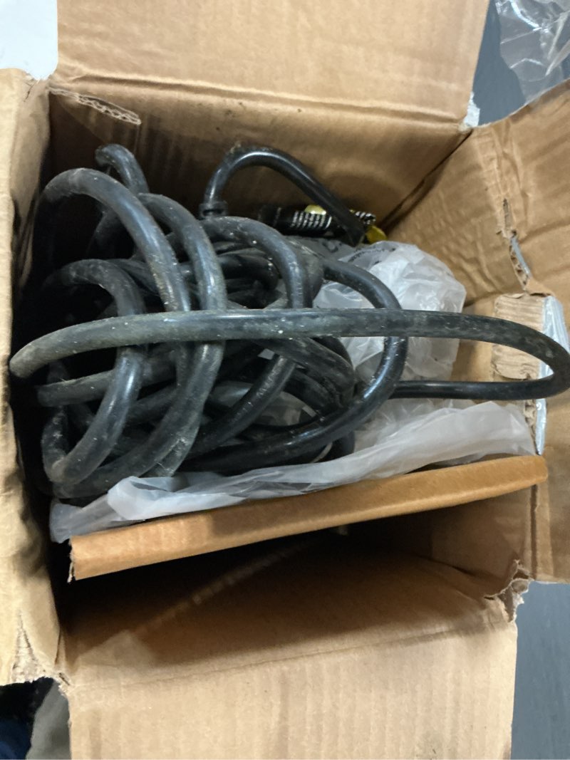Condition photo showing As Is for mastercraft 1/2-hp thermoplastic electric waterfall pump