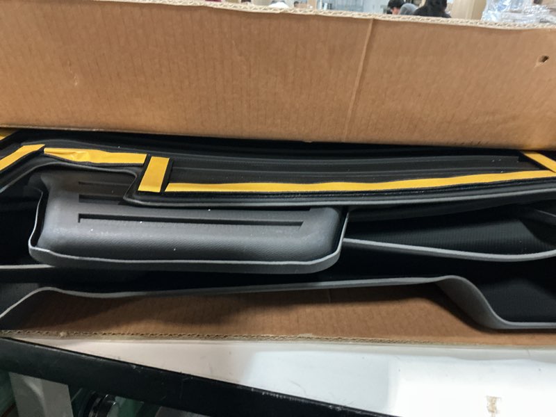Condition photo showing Good Condition for galvagnite floor mats for bmw x5 g05 2019-2026, all weather floor mats trunk cargo liner with backrest protectors and door sill guards accessories, full coverage set (only fit 5 seats) for bmw x5 | 2019-2026