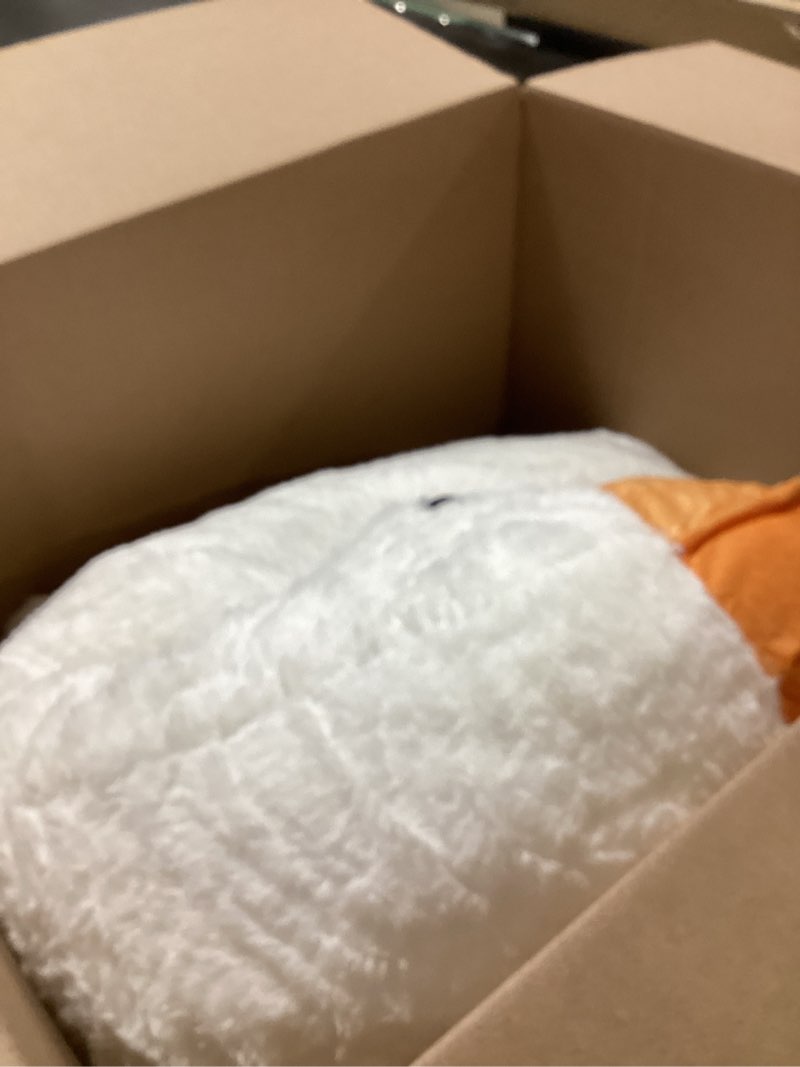 Condition photo showing Good Condition for Srutirbo Giant White Goose Plush-63 in Soft Furry Swan Stuffed Animal Pillow,Huge Goose Plush Hugging Pillow Gifts for Every Age (63 in)
