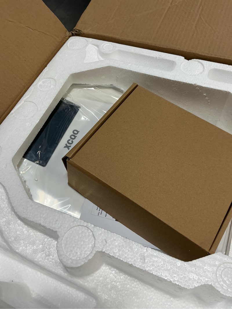 Condition photo showing Good Condition for electric heated bidet toilet seat with warm water wash, warm air dryer, soft closed lid, night light, led display, toilet seat with bidet requires outlet - round