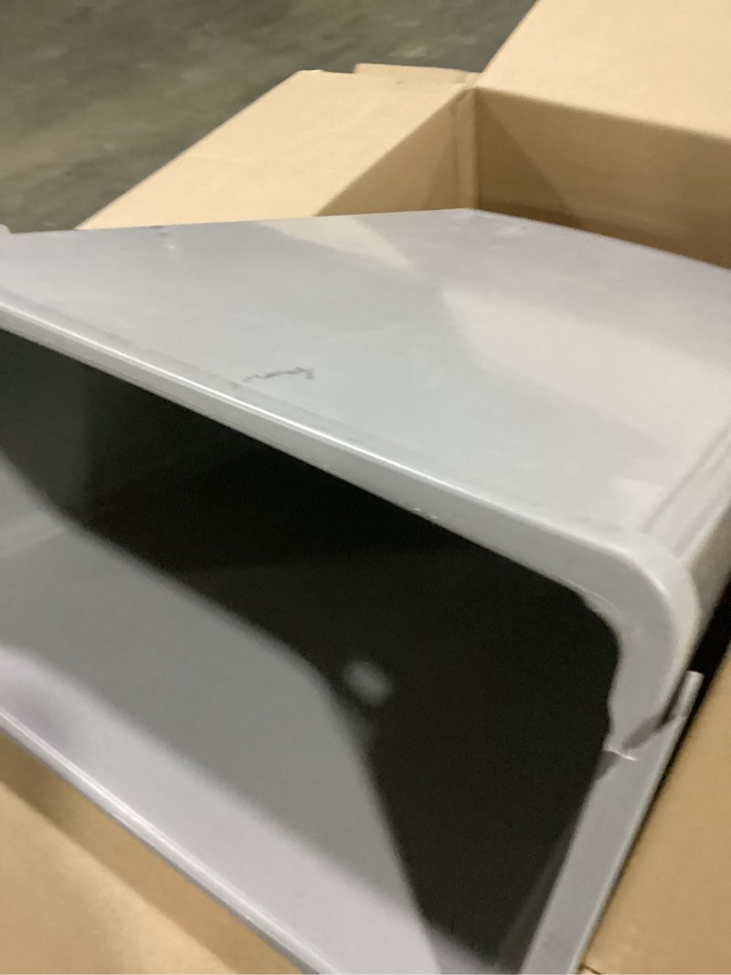 Condition photo showing Good Condition for winco ptc-23sg slender trash can, 23-gallon, gray,medium can gray