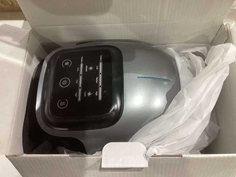 Condition photo showing Good Condition for Medcursor Knee Massager with Heat, Cordless Heated Knee Massage for Pain Relief with 3 Heating Levels, 3 Vibration Modes, LED Screen, Adjustable Straps, Gift for Men and Women Gray
