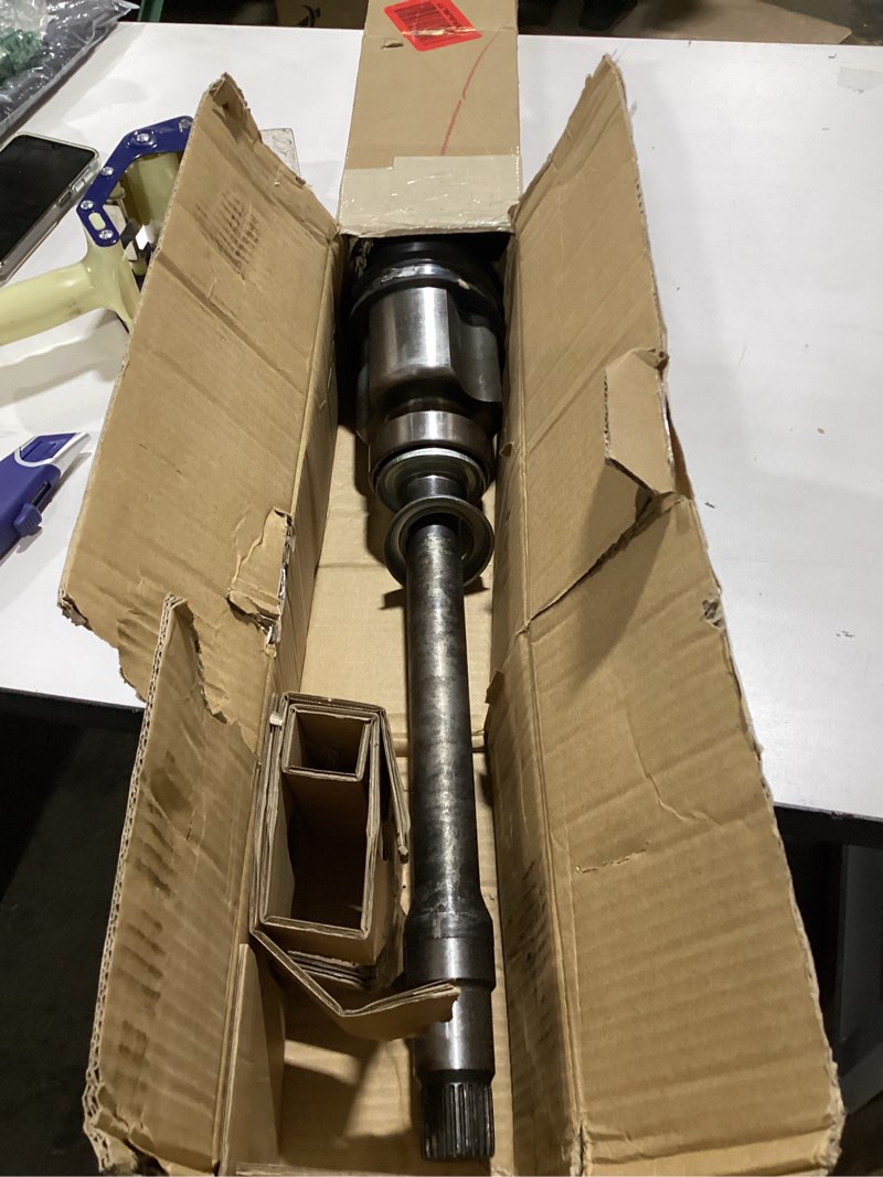 Condition photo showing As Is for Front CV Axle Shaft Assembly Fit for Toyota Highlander 2001-2007, for Camry 2002-2009, for Solara 2004-2008, for 2.4L FWD Gas Only, Right CV Joint Shaft, Replace for 66-5247, 1 pack