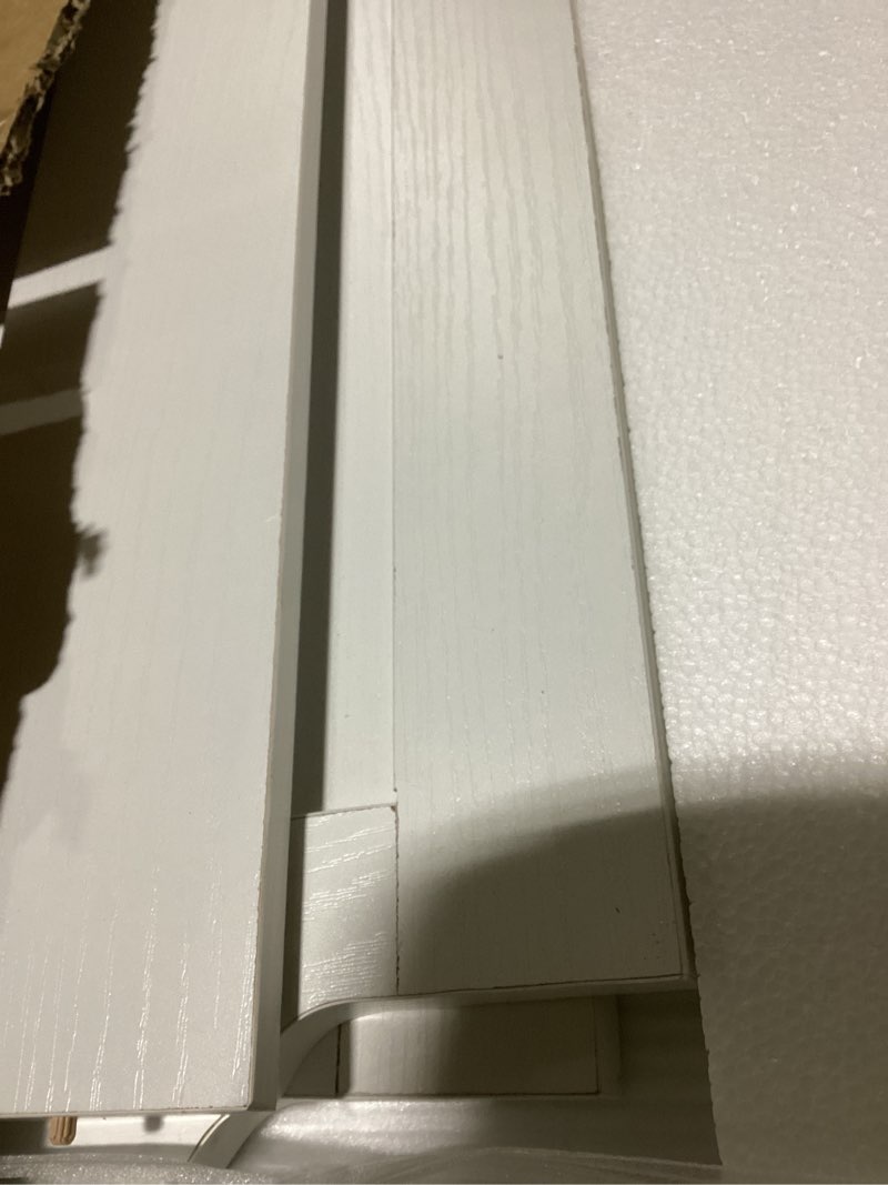 Condition photo showing Good Condition for universal cat litter box enclosure furniture with reversible entry and removable divider white