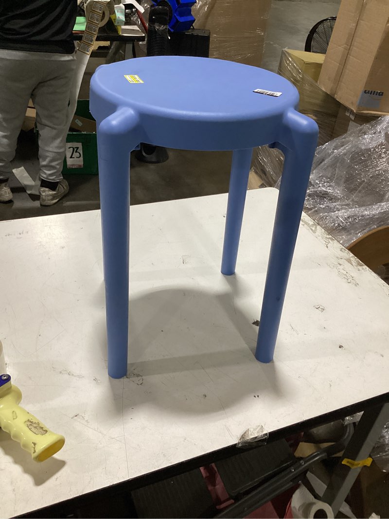 Condition photo showing Good Condition for round accent patio end table blue - room essentials™