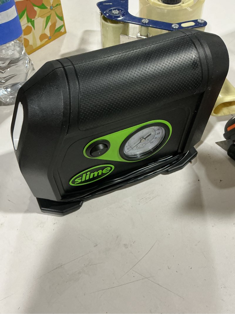 Condition photo showing Good Condition for slime 12v standard tire inflator with led light