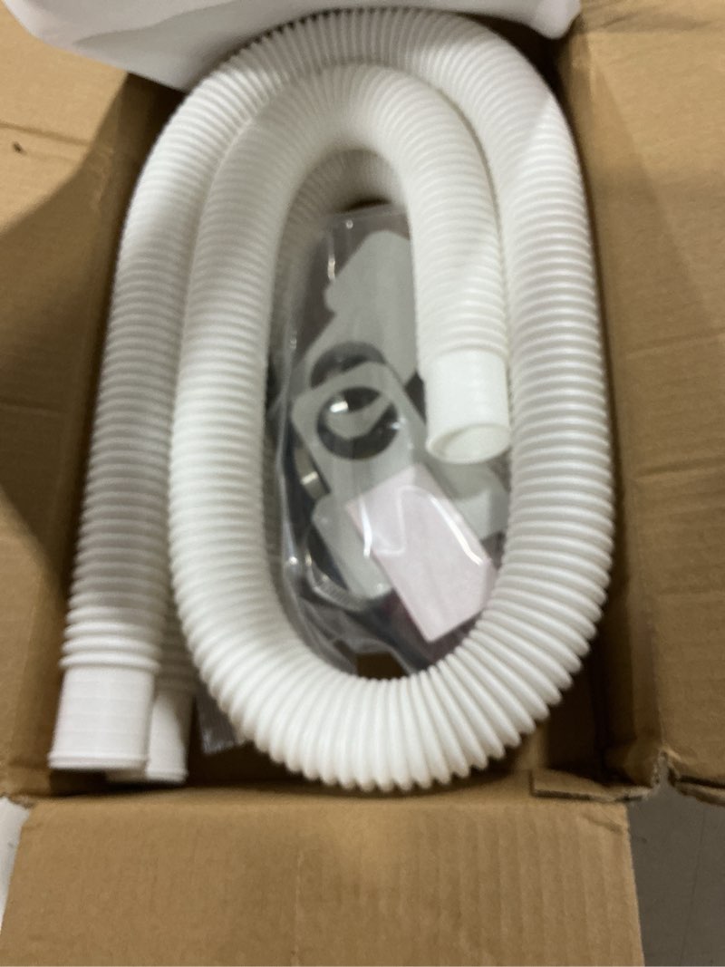 Condition photo showing As Is for pool pump hose for above ground pools, 2 pack 1.25" diameter pool filter hose accessory pool pump replacement 59 inch long with 2 clamps and 2 pipe holders 2pcs pool pump hoses
