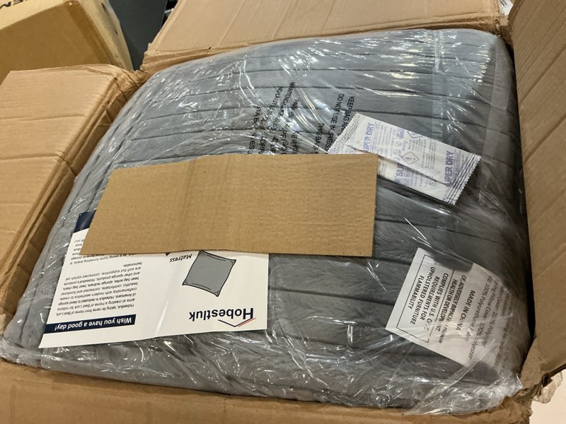 Condition photo showing New/Like New for hobestluk 3 in 1 bean bag chair giant bean bag chairs convertible bean bag floor cushion with machine washable cover, beanbag chairs for adult (grey)