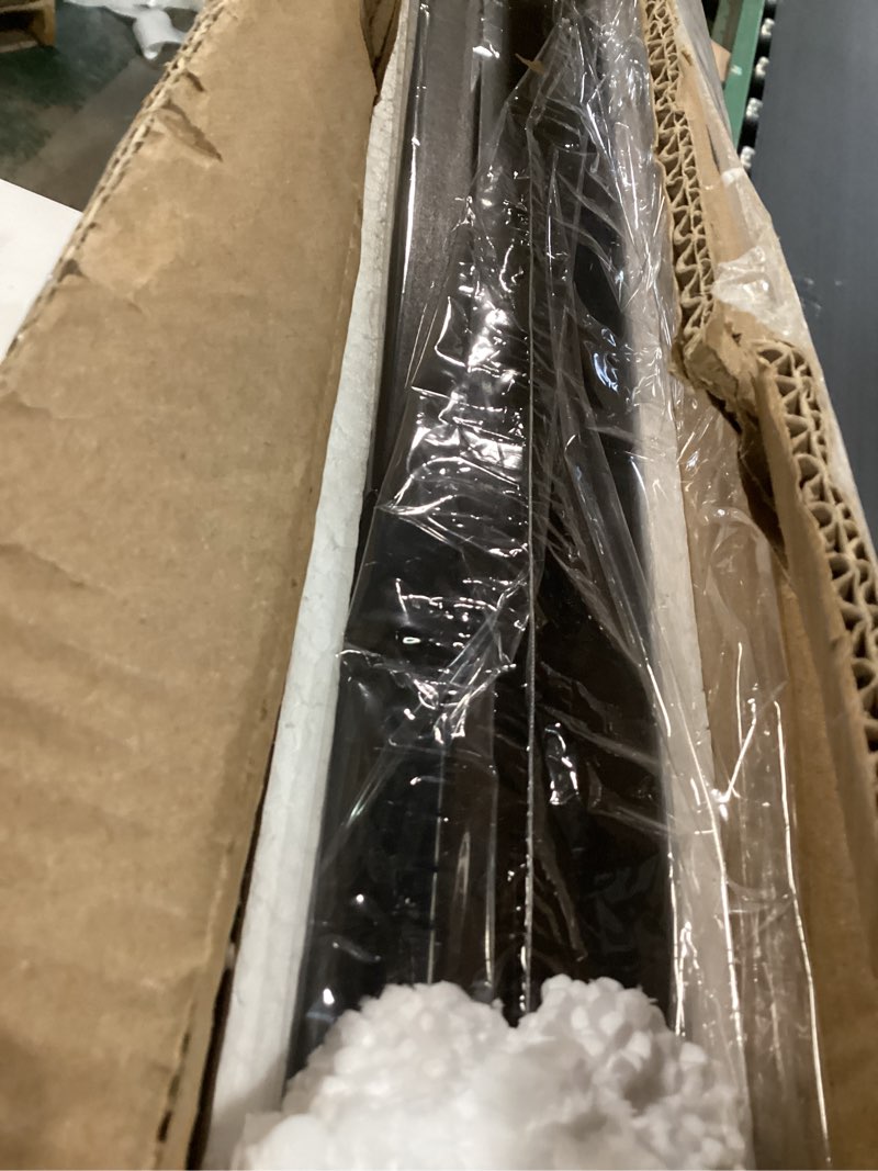 Condition photo showing New/Like New for 20 Graded Sports Card Display Case with UV Protection Lockable Wall Frame Cabinet for Basketball Football Baseball Hockey Trading Cards-Black Finish Wood Case - 20 Card-Vertical