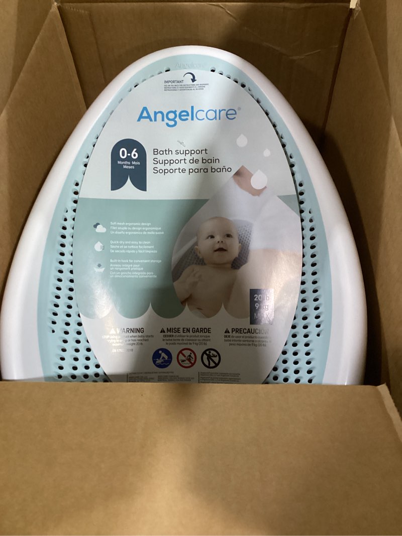 Condition photo showing Good Condition for Angelcare Baby Bath Support (Aqua) | Ideal for Babies Less Than 6 Months Old