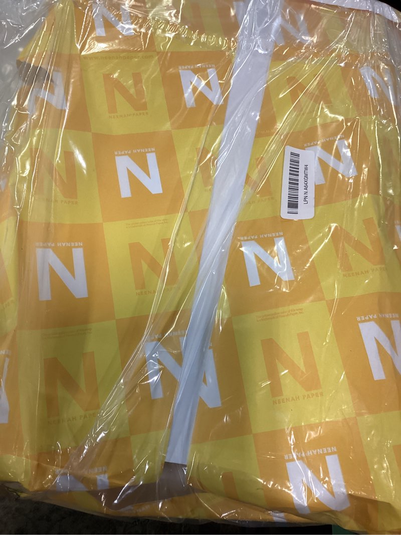 Condition photo showing Good Condition for wausau exact index cardstock, 250 sheets, white, 94 brightness, 90 lb, 11 x 17 inches white 1x1 inches