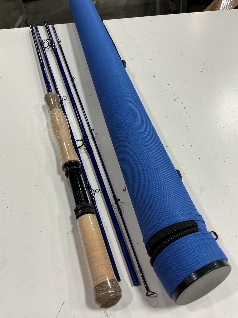Condition photo showing Good Condition for m maximumcatch maxcatch predator big game and saltwater fly fishing rod: 7'11''/9'/9'2''/10', 4-piece, 8/9/10/11/12 weight 9'2'' 11wt 4 pieces pike/musky predator fly rod