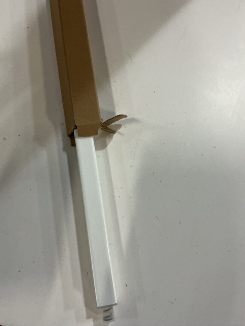 Condition photo showing Good Condition for towel bar replacement rod 24 inches adjustable spring end wall mount replacement towel bar for ceramic holder bathroom kitchen towels bars storage (white towel holder)