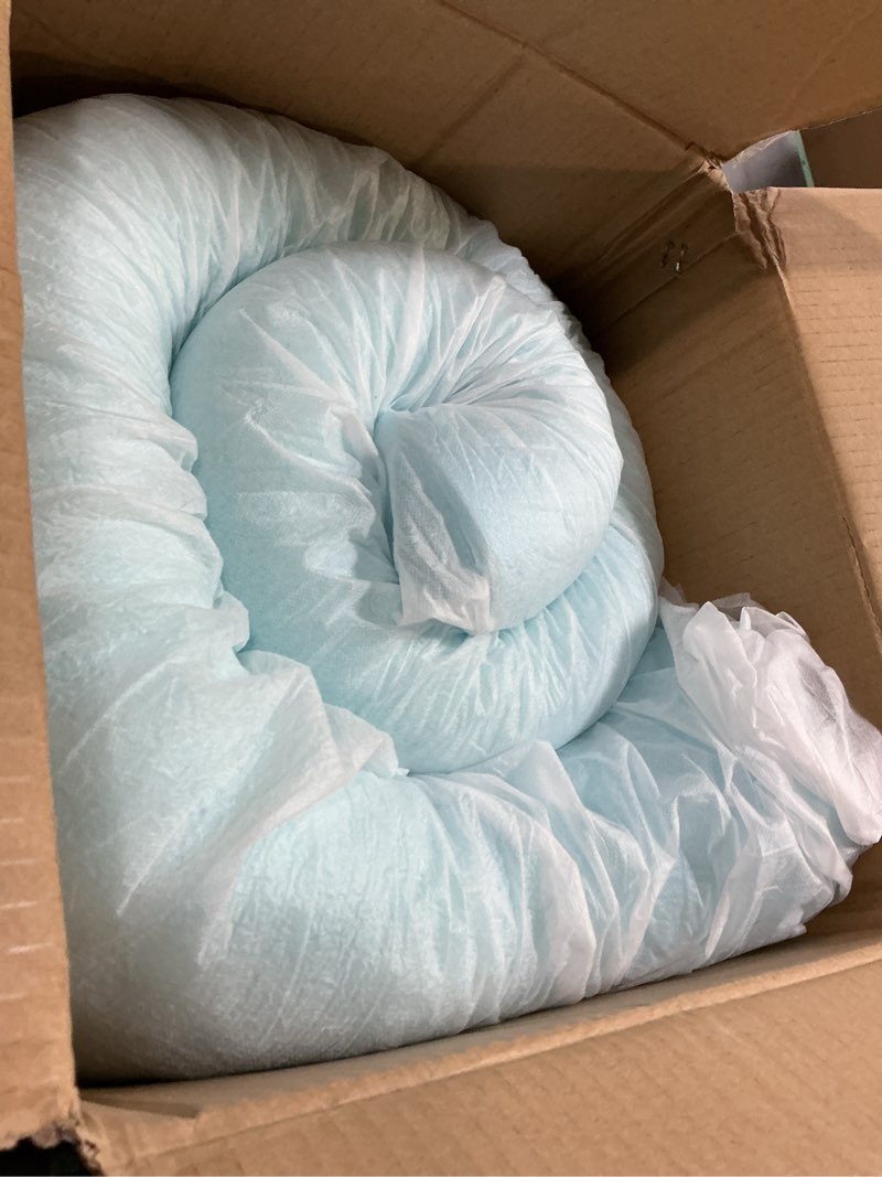 Condition photo showing New/Like New for linenspa memory foam mattress topper - 3 inch gel infused memory foam - plush feel - cooling and pressure relieving - certipur certified - dorm room essentials - queen size